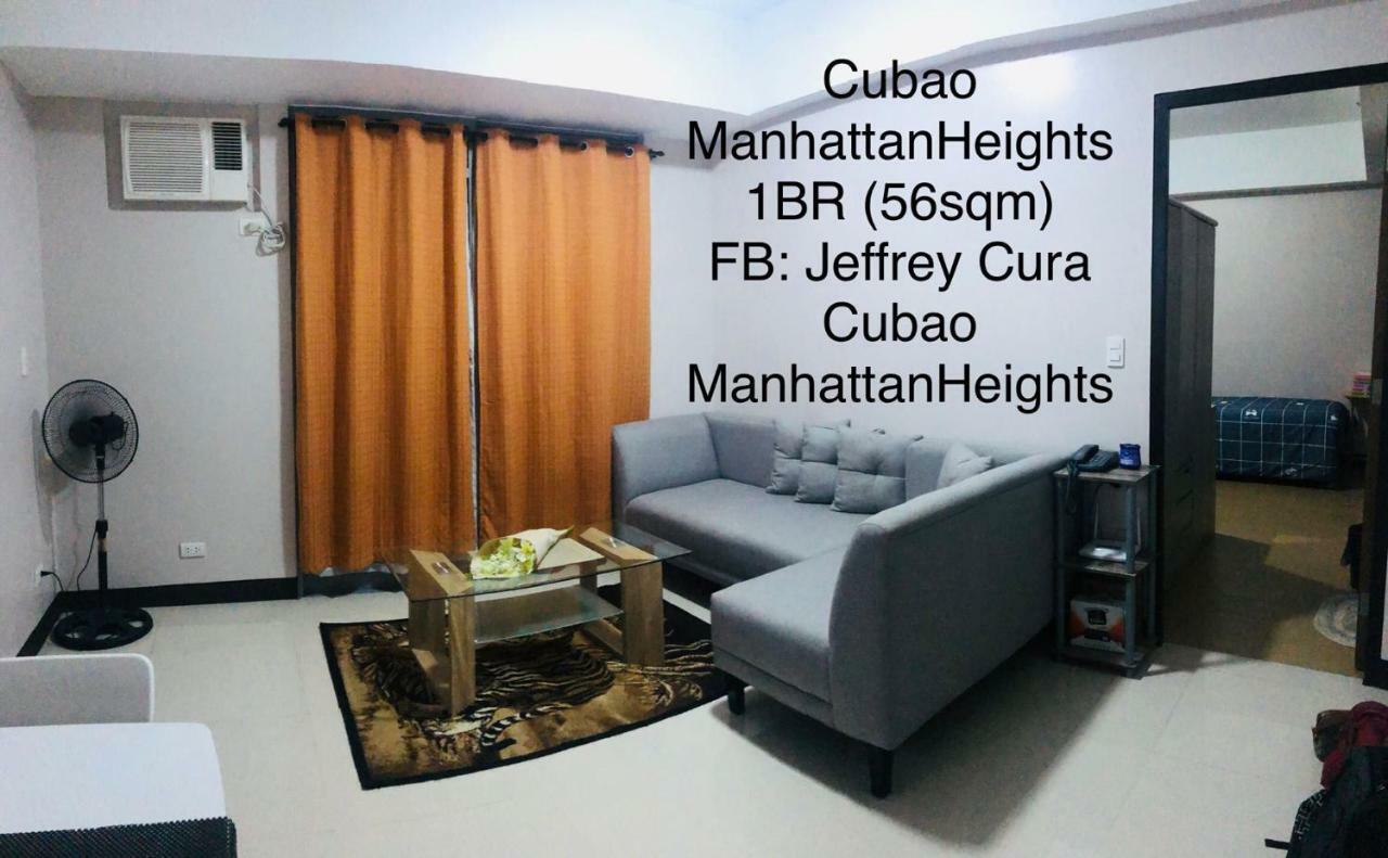 Cubao Manhattanheights Unit 7Ef Tower B, 1Br Манила Екстериор снимка